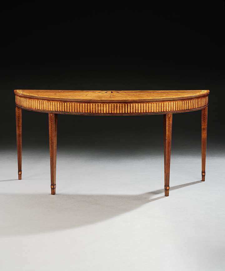 An Irish Harewood side table